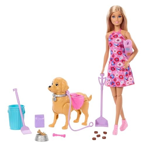 Barbie walk potty pup toy - walk,
