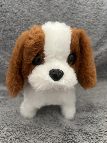 Walking toy dog with - walking,